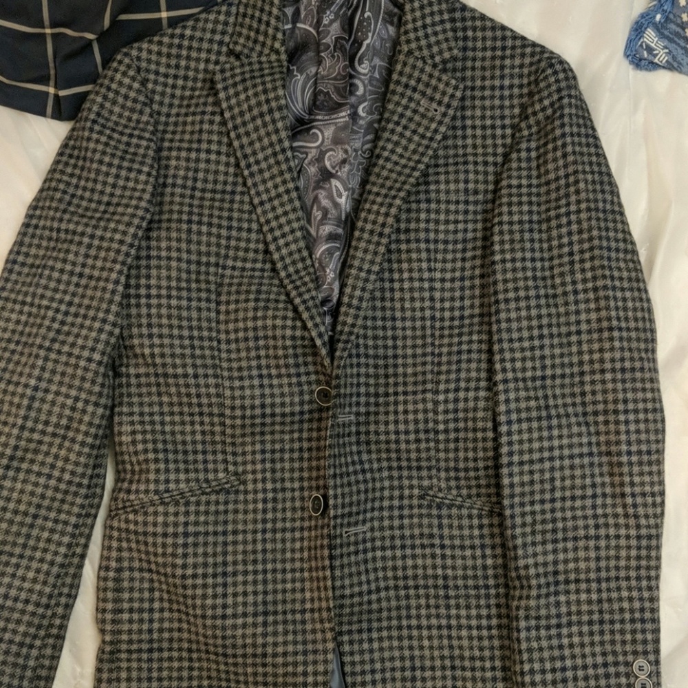 Grey Tweed Jacket